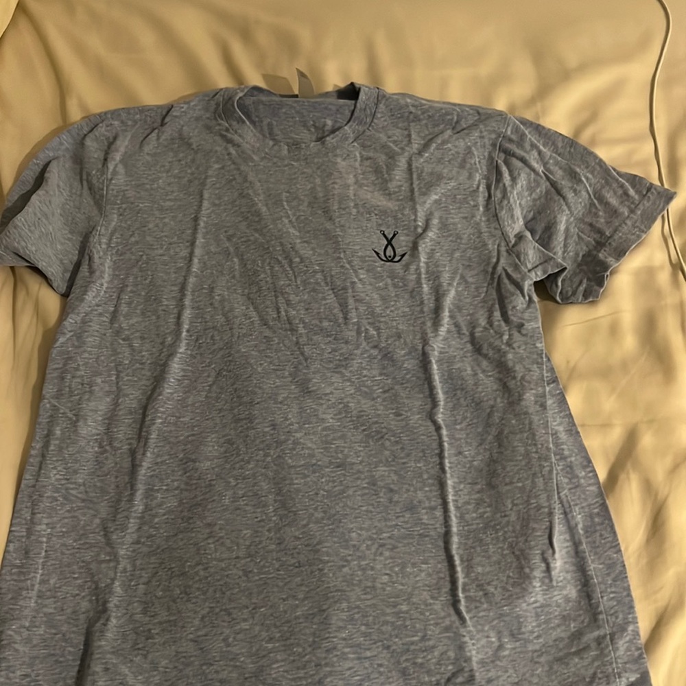 Light Blue T-Shirt with Fishing Logo